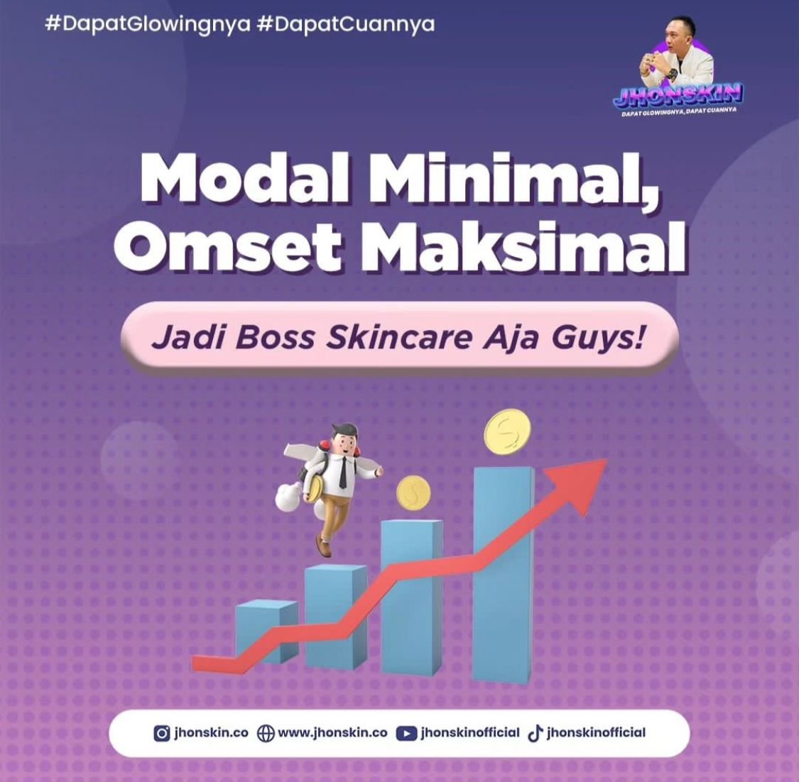 Modal Minimal, Omset Maksimal Jadi Boss Skincare Aja Guys!